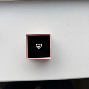 Silver Heart pandora Charm